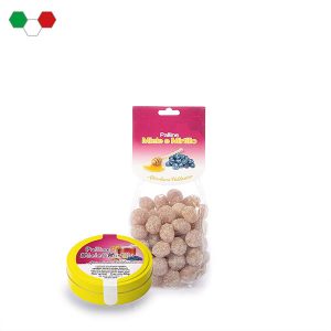 Palline Miele e Mirtillo