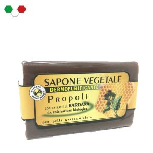 Sapone alla propoli ed estratti di bardana