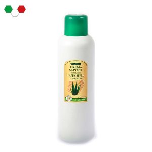 Crema di sapone alla pappa reale con aloe vera