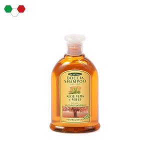 Doccia shampoo aloe vera e miele al sandalo