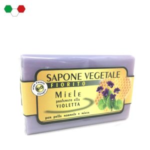 Sapone al miele profumato alla violetta