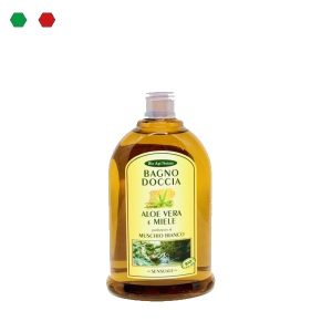 Bagno doccia Aloe vera e Miele profumato al muschio bianco