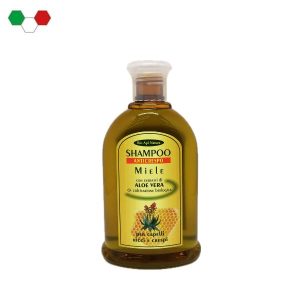 Shampoo anticrespo miele e aloe vera